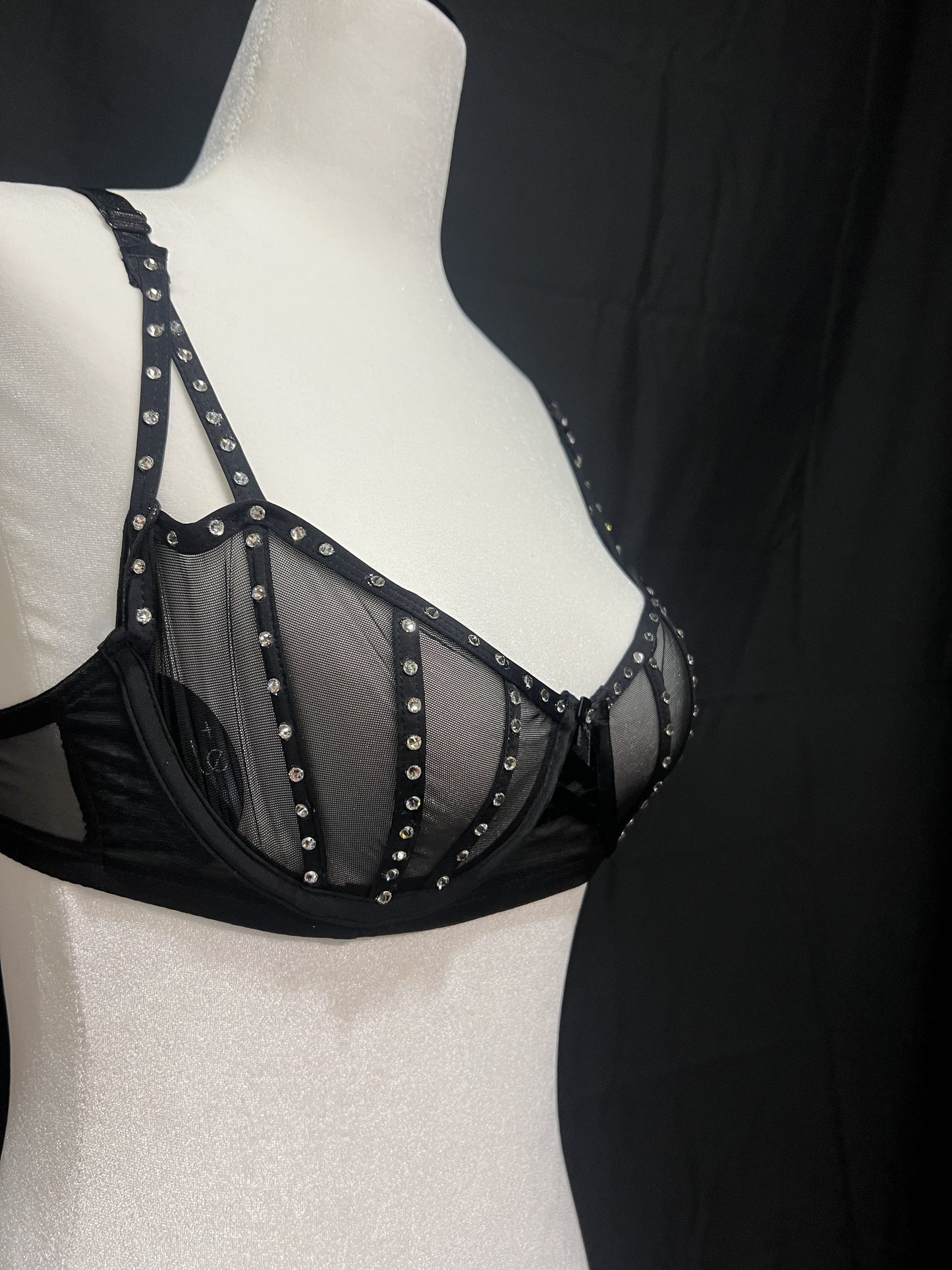 BabyBelle Sheer Black