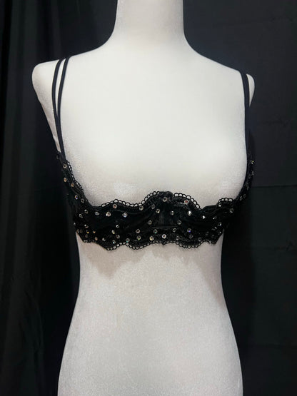 Cupless Peekaboo Black