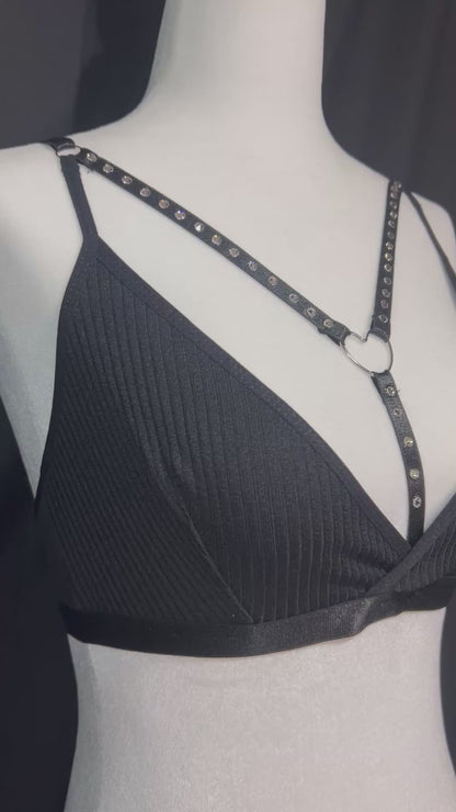 BabyBelle Strappy Heart Bralette